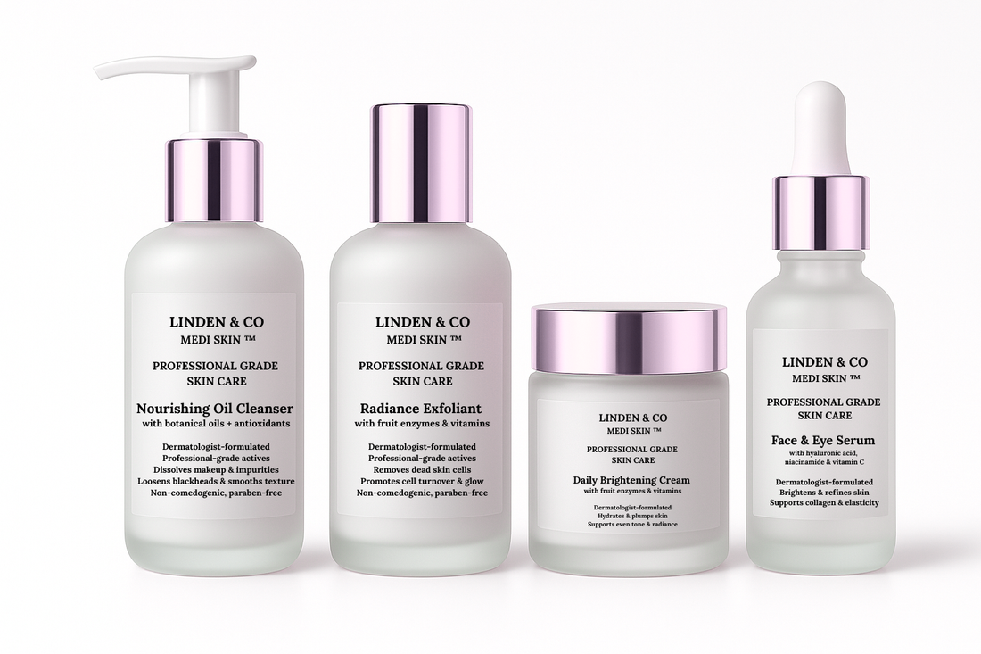 Complete Skincare Set – Cleanse, Brighten, Hydrate & Renew